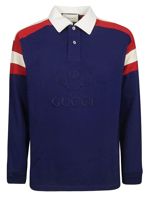 buy gucci polo shirts|gucci long sleeve polo shirt.